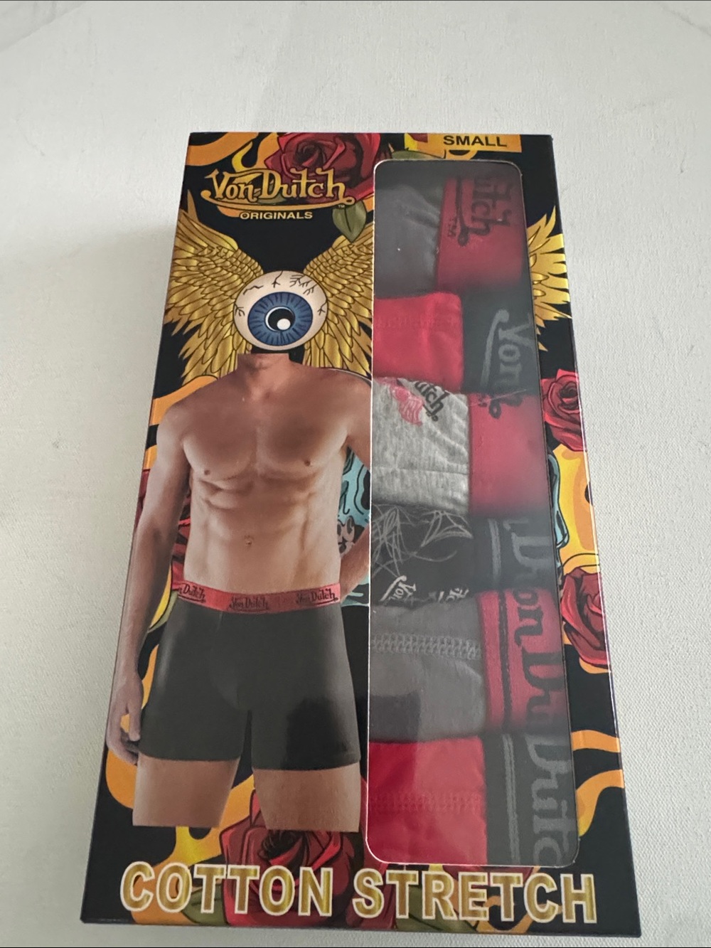 Von Dutch Boxer Briefs Mens Small 6 Pack